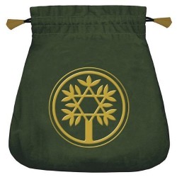 Keltischer Baum Samt Tarot-Tasche