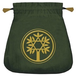 Keltischer Baum Samt Tarot-Tasche