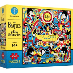 Yellow Submarine- The Beatles, Multi-Dimensionales Puzzle (1000 Teile) von Theory11
