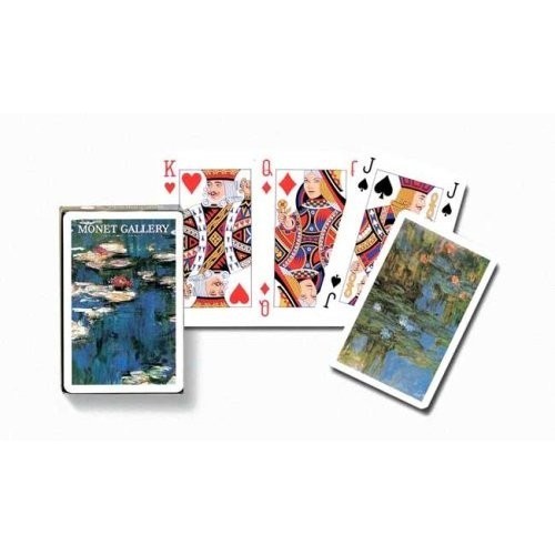 Monet Lilies Spielkarten