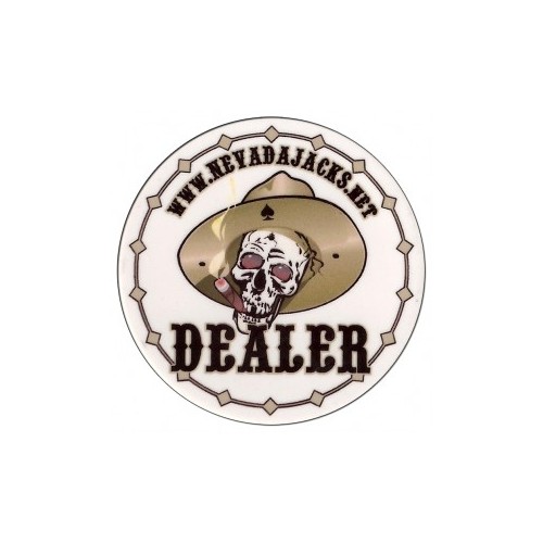 Dealer Button Nevada Jacks