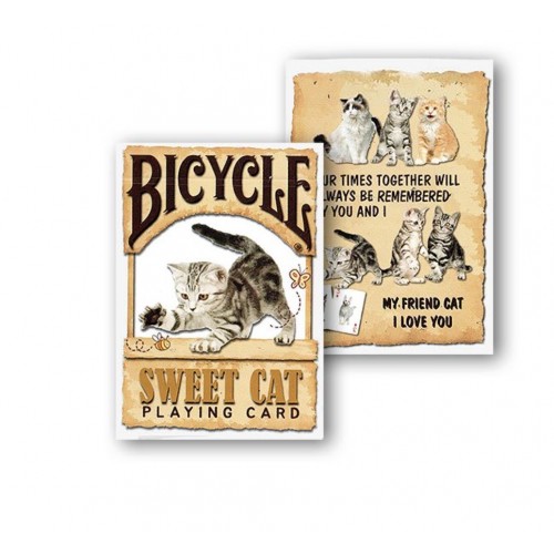 Sweet Cat Spielkarten -Bicycle