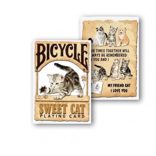 Sweet Cat Spielkarten -Bicycle