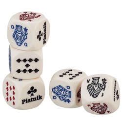 Poker dice set - Eskalero